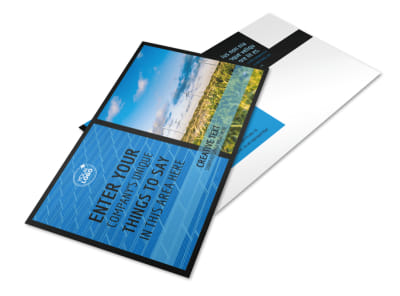 Eco Investments Postcard Template 2 preview