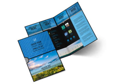 Eco Investments Bi-Fold Brochure Template 2 preview