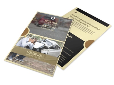 Accident Compensation Flyer Template 3 preview