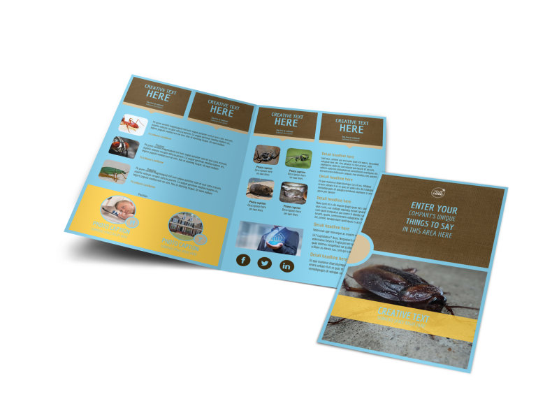 bi fold brochure dimensions