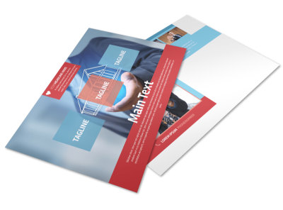 Contemporary Postcard Template preview
