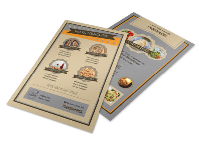 Pizza Shop Flyer Template 3 preview