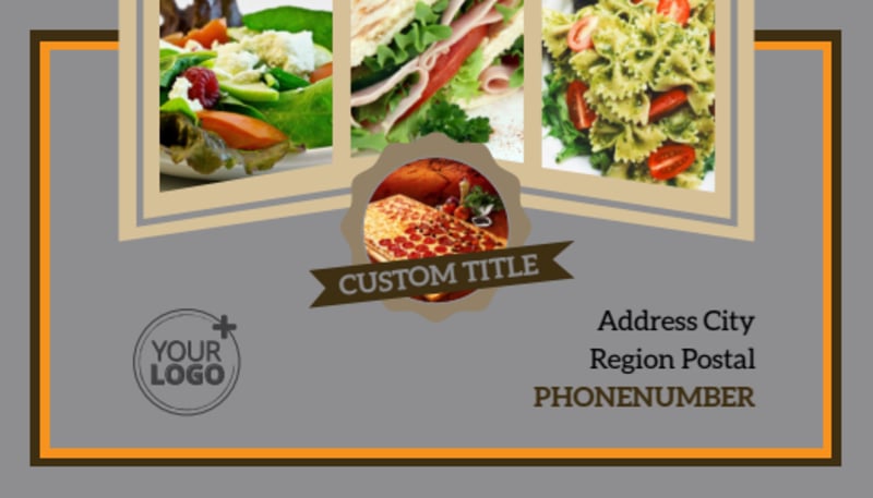 Pizza Shop Business Card Template