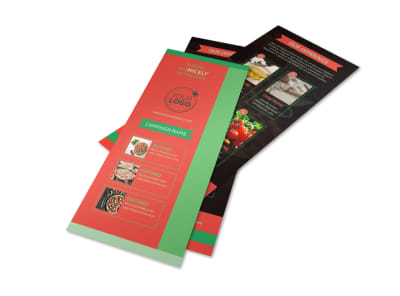 Pizza Restaurant Menu Flyer Template 2 preview