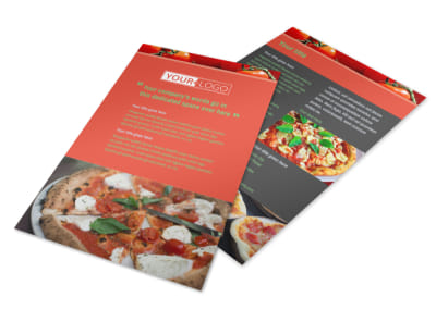 Delicious Pizza Menu Flyer Template 3 preview