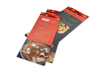 Delicious Pizza Menu Flyer Template 2 preview