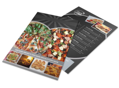 Awesome Pizza Restaurant Flyer Template preview