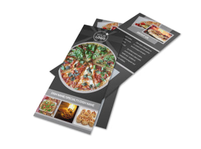 Awesome Pizza Restaurant Flyer Template 2 preview