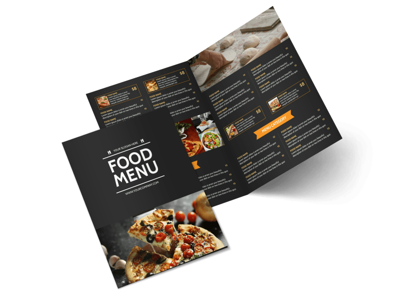 Famous Pizza Menu Brochure Template Preview 1