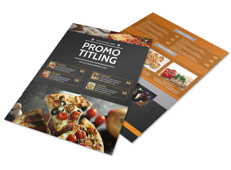 pizza flyer