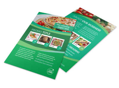 Italian Pizza Restaurant Flyer Template 3 preview