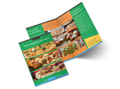 Yummy Pizza Restaurant Bi-Fold Brochure Template 2 preview