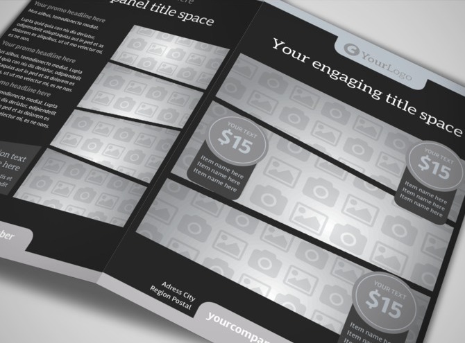 lavish electric store a4 bi fold brochure template blank bi fold brochure template lavish electric store a4 bi fold brochure template blank bi fold brochure template