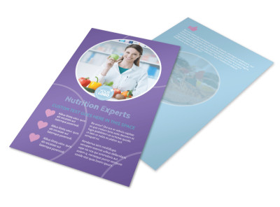 Health Nutrition Experts Flyer Template 3 preview