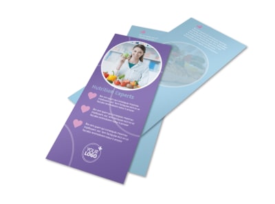 Health Nutrition Experts Flyer Template 2 preview