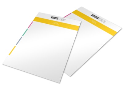 Child Education Letterhead Template preview