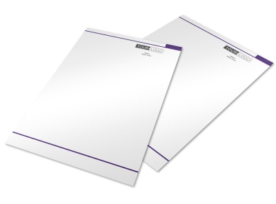 Pediatric Care Letterhead Template preview