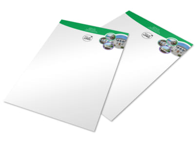 Luxury Real Estate Letterhead Template preview