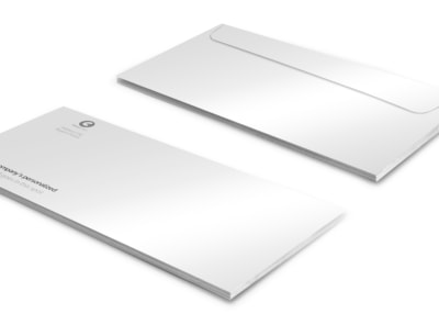 Generic Envelope Template 10687 preview