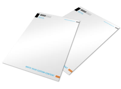 General Photography Letterhead Template preview