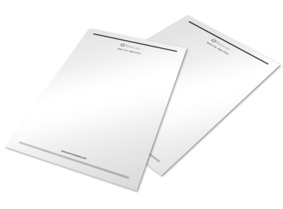 Generic Letterhead Template 10702 preview