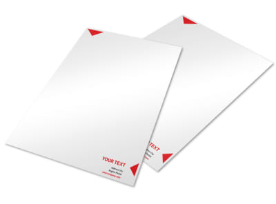 Music Lessons Letterhead Template preview
