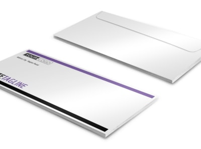 Fitness Gym Envelope Template preview