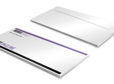 Gym Envelopes Template Preview