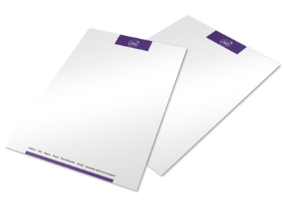 Music Concert Letterhead Template preview