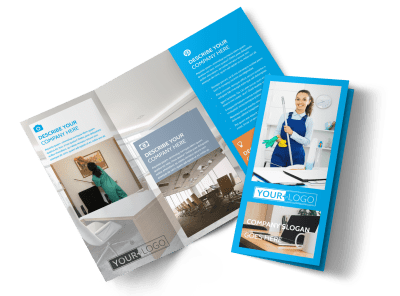 Cleaning Brochures Template Preview