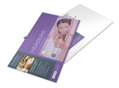Relaxing Day Spa Postcard Template 2 preview