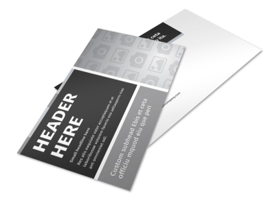 Generic Postcard Template 10971 preview