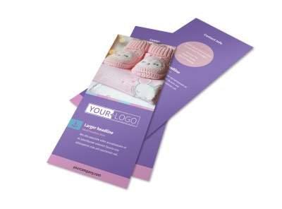 Fun Baby Shower Service Flyer Template 2 preview
