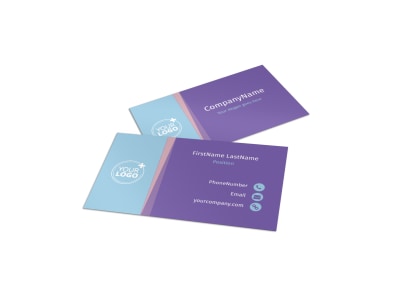 Fun Baby Shower Service Business Card Template preview