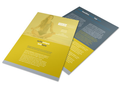 Elite Mental Health Flyer Template preview
