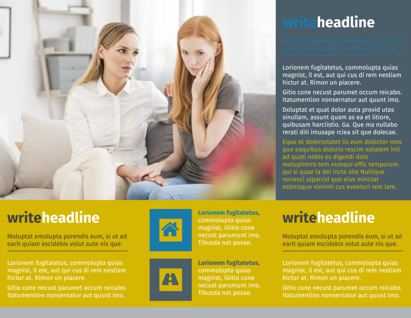 Elite Mental Health Brochure Template | MyCreativeShop