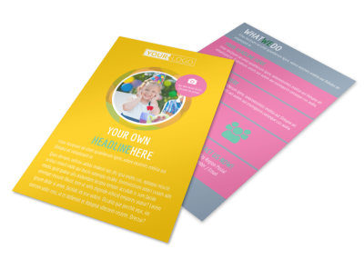 Children Party Fun Flyer Template 3 preview