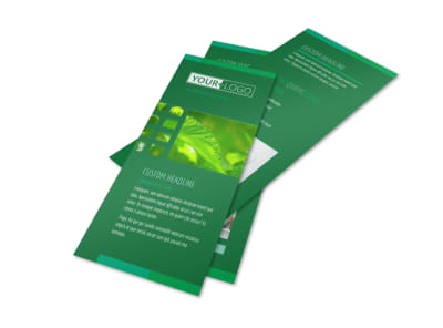 Go Green Cleaning Flyer Template 2 preview