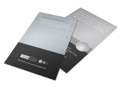 Generic Flyer Template 11017 preview
