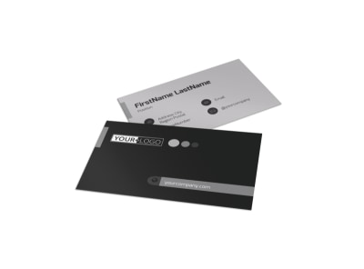 Generic Business Card Template 11023 preview
