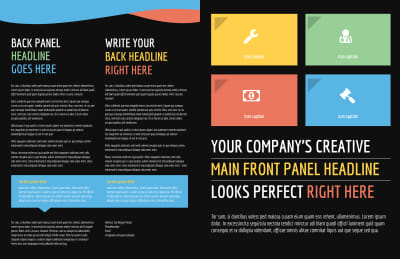 Top Fitness Center Brochure Template Preview 1