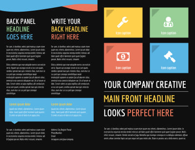 Top Fitness Center Brochure Template Preview 1