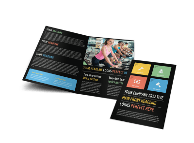 Gym Brochures Template Preview