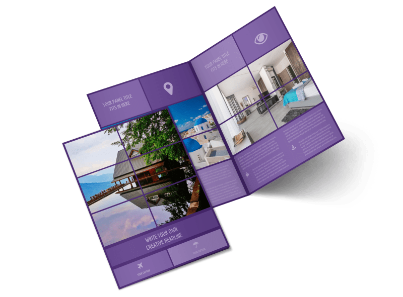 Luxury Villa Rental Brochure Template Preview 1