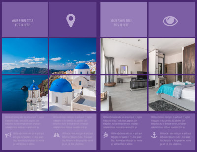 Luxury Villa Rental Brochure Template Preview 2
