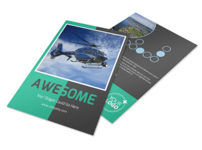 Fly High Air Travel Flyer Template 3 preview