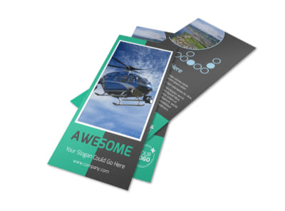 Fly High Air Travel Flyer Template 2 preview