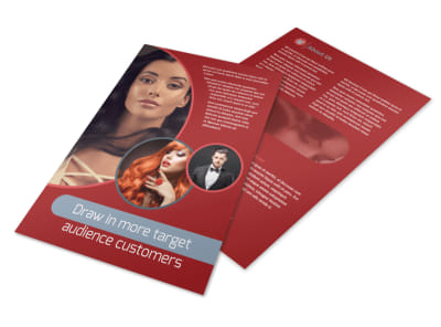 Fancy Hair Salon Flyer Template 3 preview