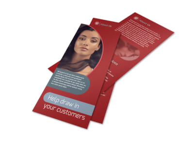Fancy Hair Salon Flyer Template 2 preview