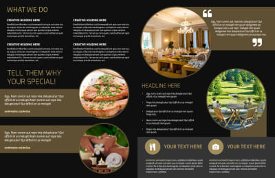 Five Star Luxury Hotels Brochure Template Preview 2